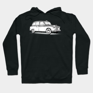 London Black Cab Wireframe Hoodie